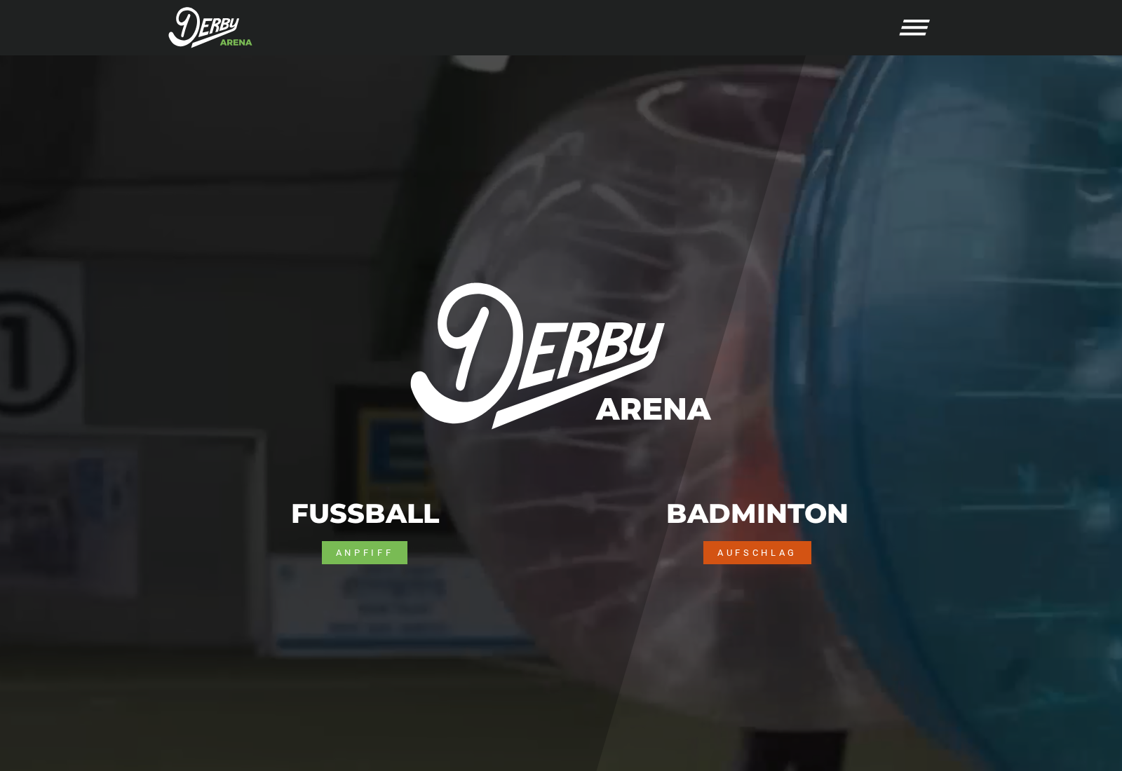 DerbyArena Desktop-Ansicht